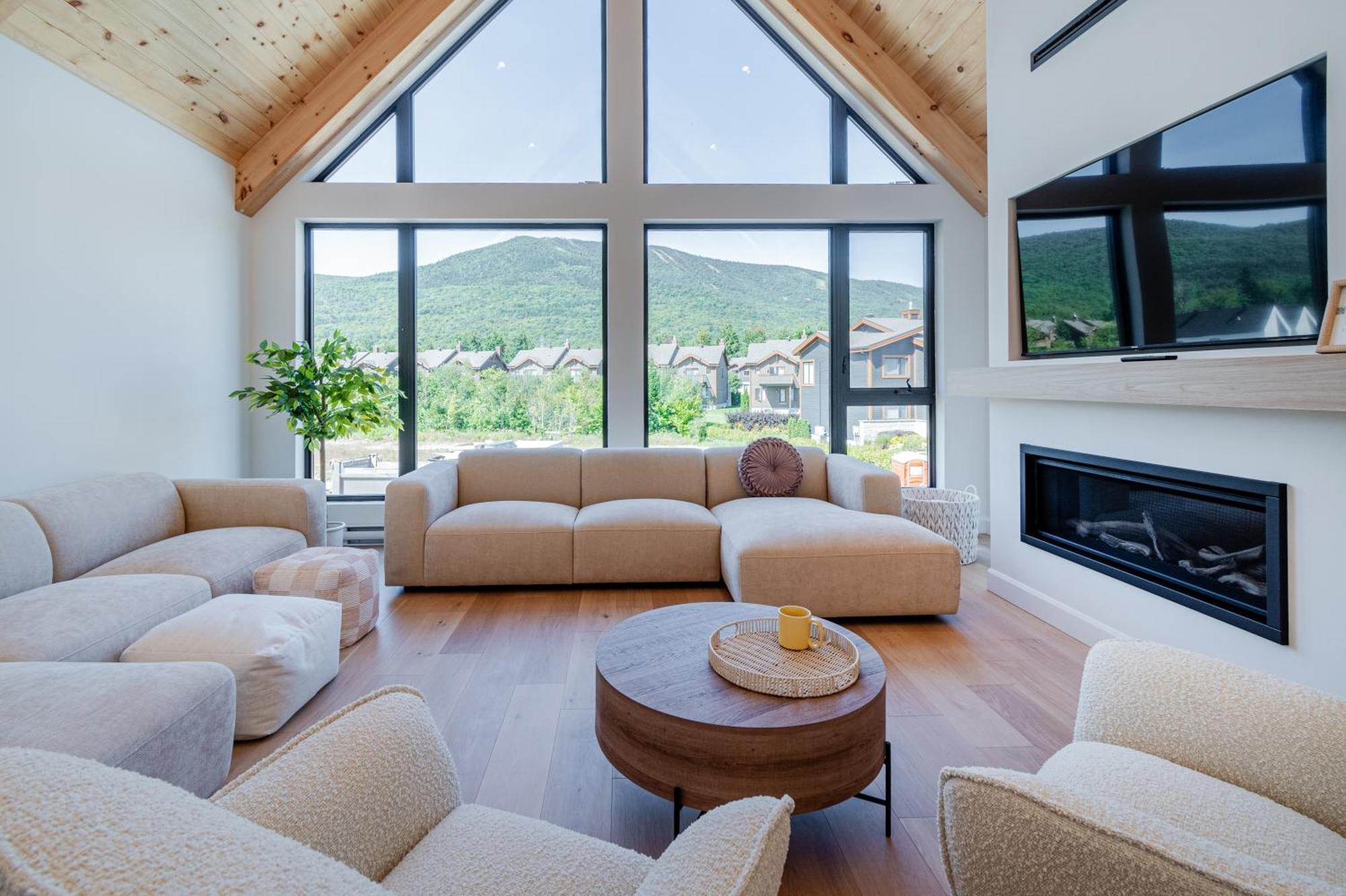 Sofa Villas Mont Sainte-Anne Beaupré Eksteriør bilde