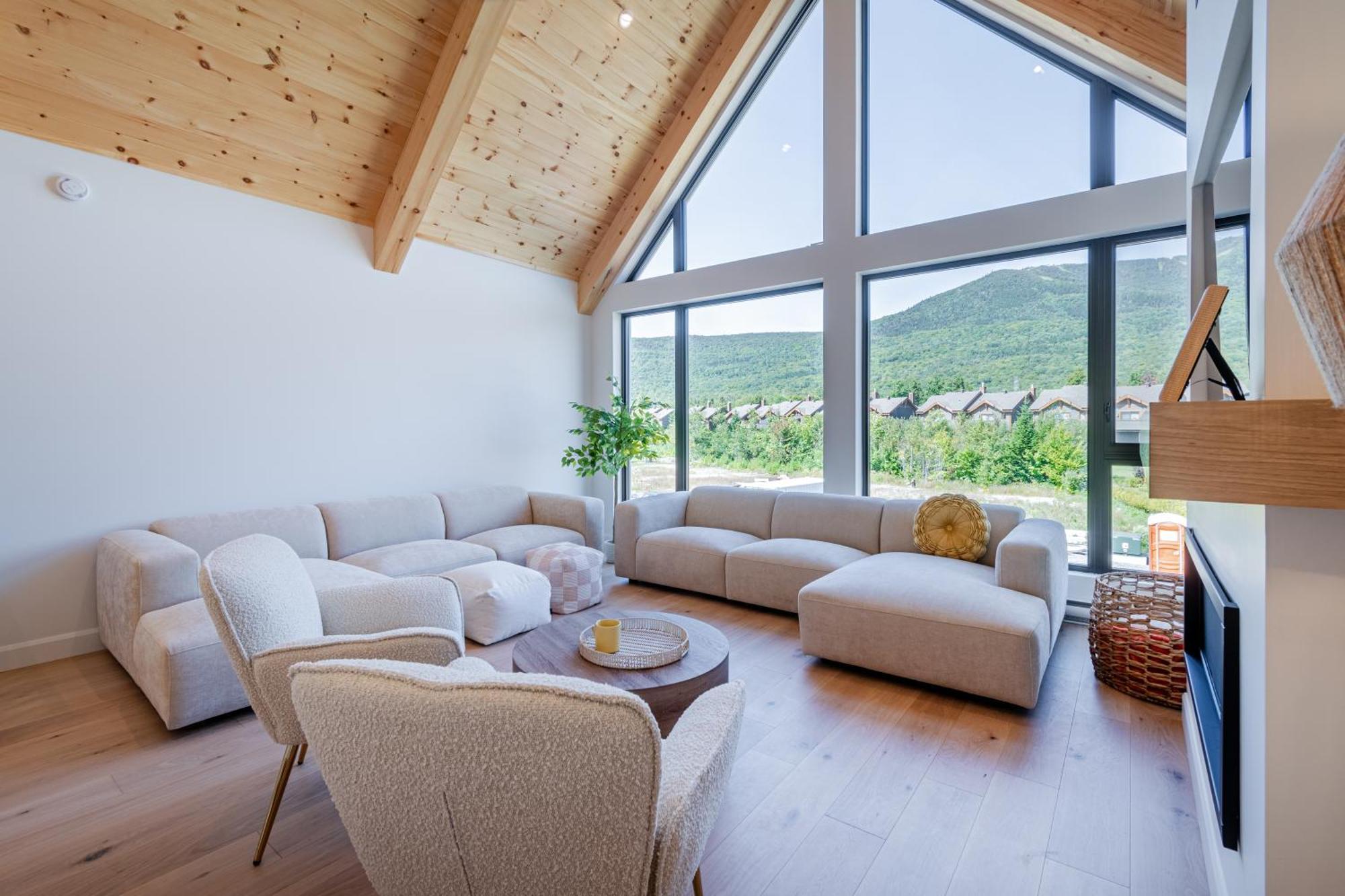 Sofa Villas Mont Sainte-Anne Beaupré Eksteriør bilde