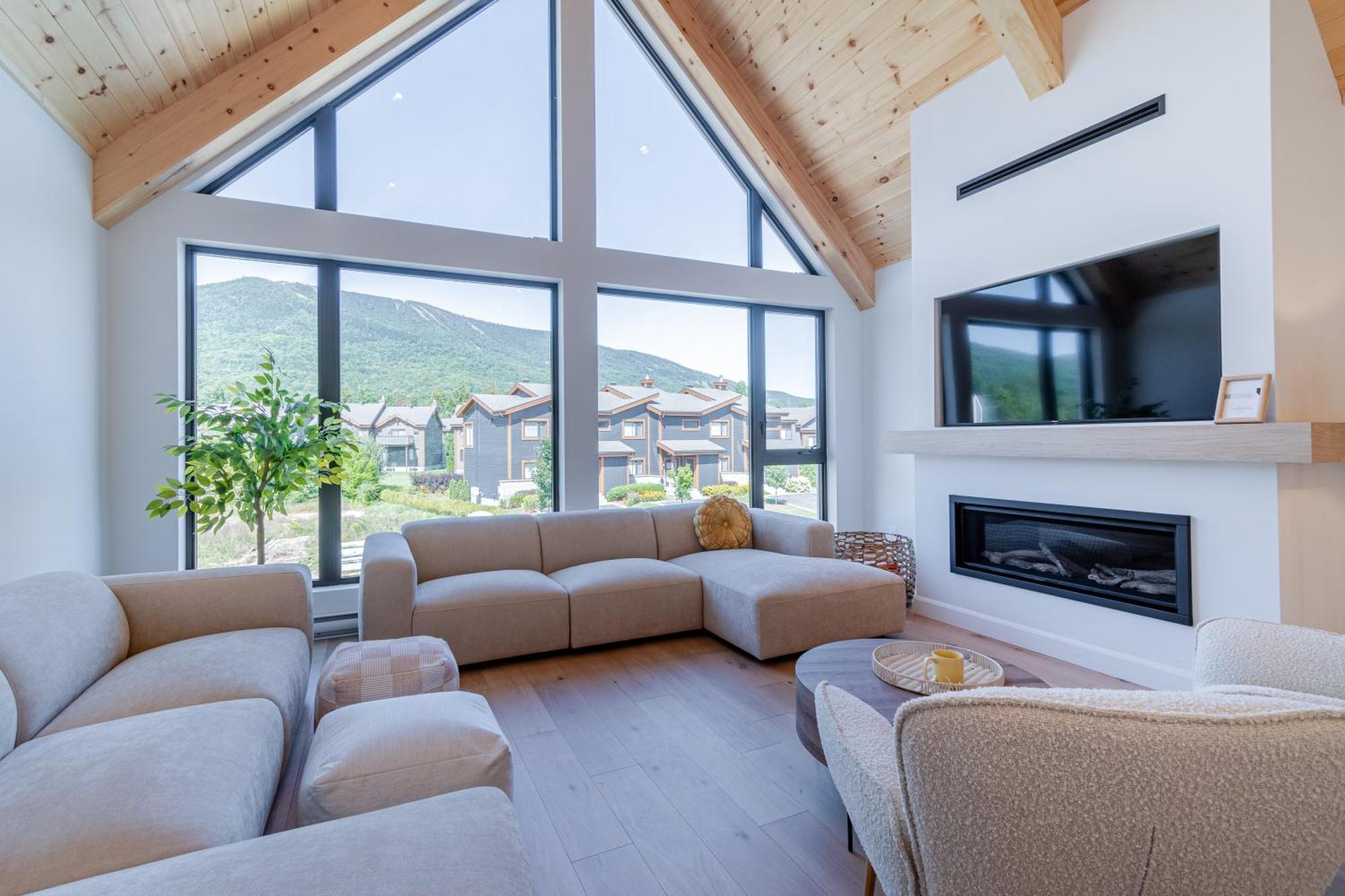 Sofa Villas Mont Sainte-Anne Beaupré Eksteriør bilde