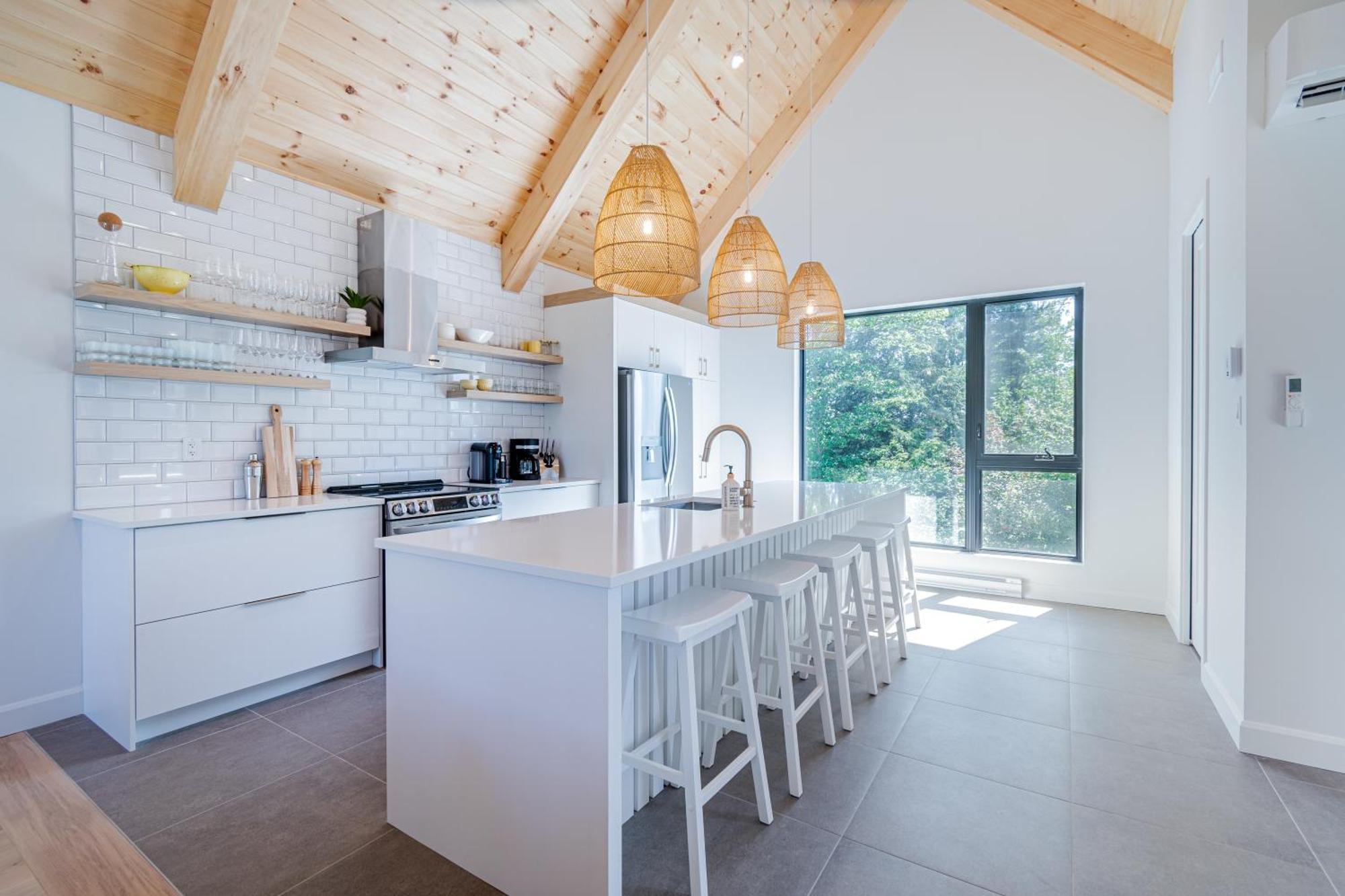 Sofa Villas Mont Sainte-Anne Beaupré Eksteriør bilde